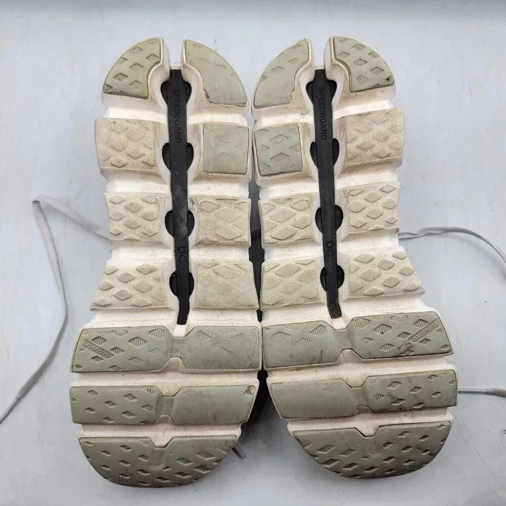 ON Cloudswift 3 Womens 10 Triple White Running Shoes Athletic Sneakers Walking